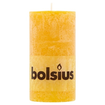Bolsius Kaars 13 cm Oker Geel